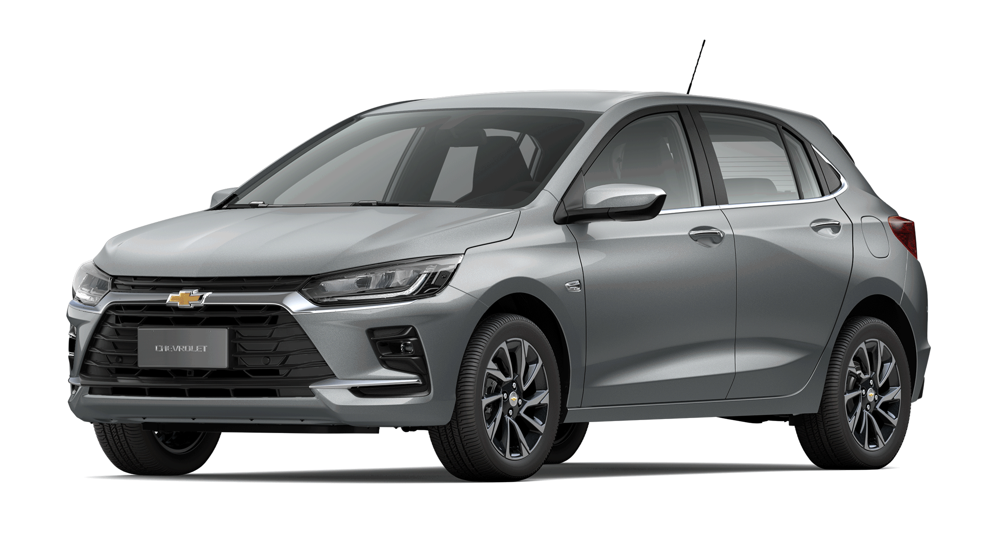 Chevrolet Onix Premier Turbo plata sharkskin lateral